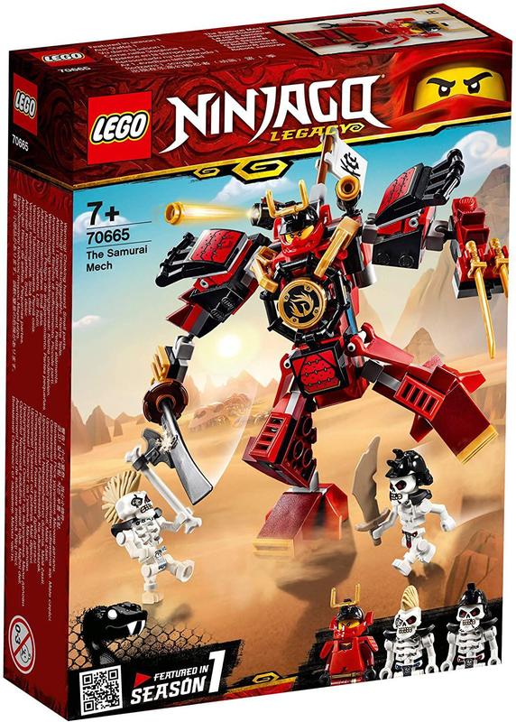 Lego ninjago o robo samurai 70665 - Brinquedos de Montar e